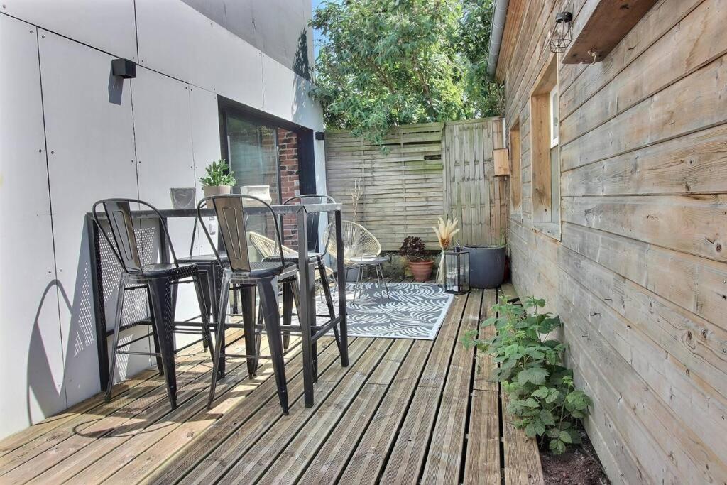 Villa Maison Type Loft Avec Terrasses Trouville-sur-Mer Exterior foto
